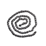 Collier homme maille panier en acier inoxydable — chaîne polie 10 g