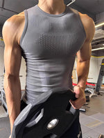 Débardeur de sport homme — dos échancré