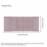 Écharpe unie en mélange coton-lin — respirante, 28 coloris