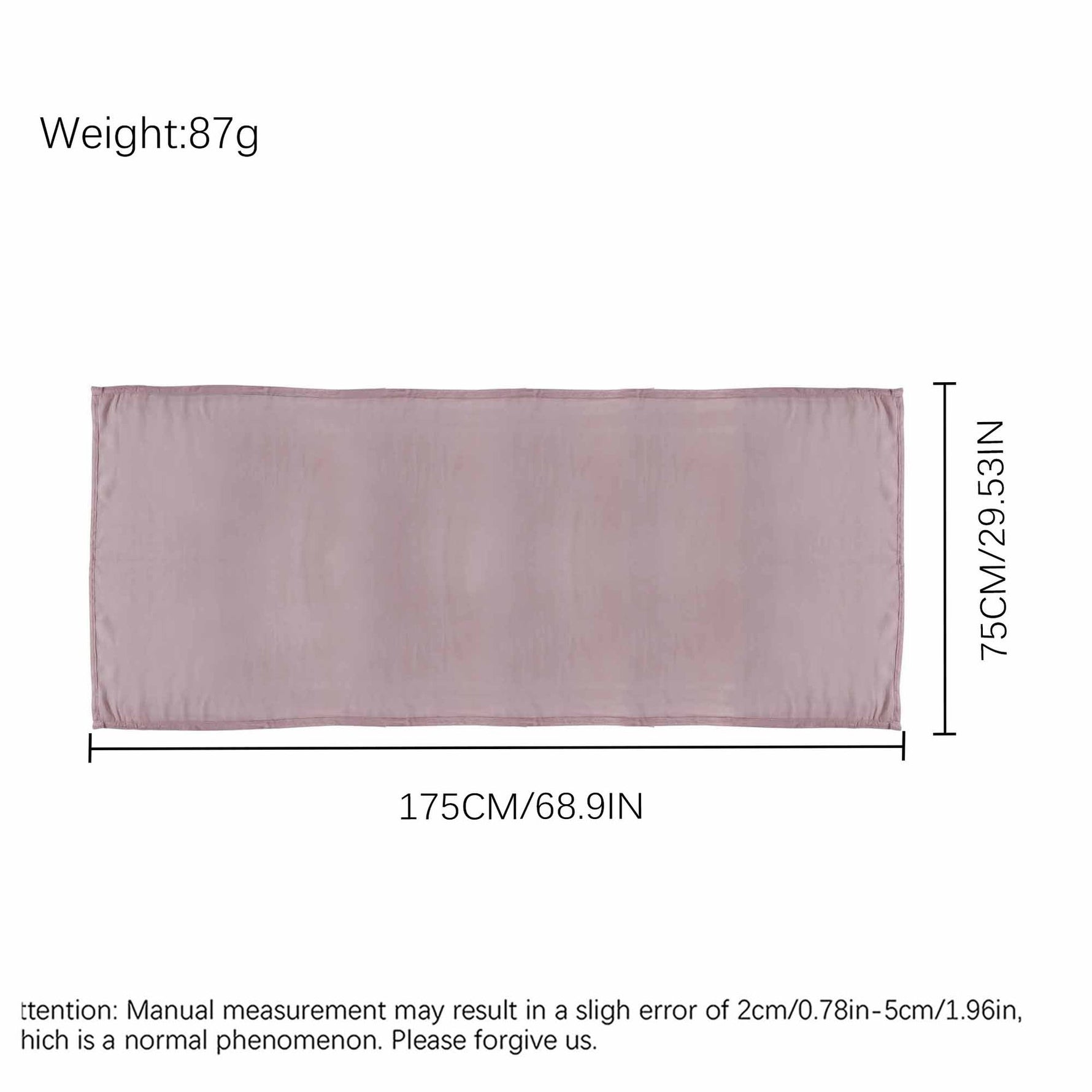 Écharpe unie en mélange coton-lin — respirante, 28 coloris