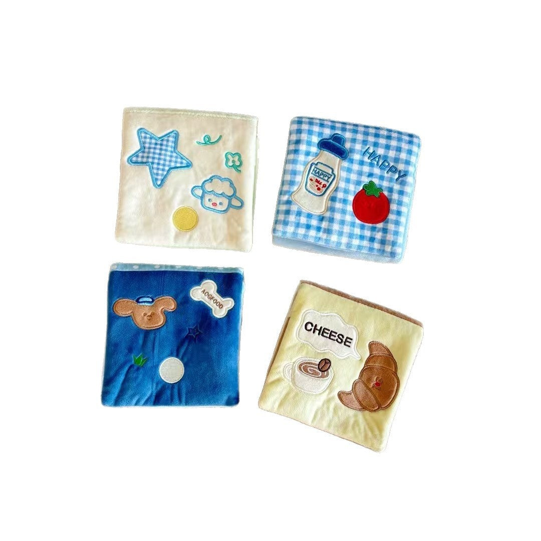 Livre de fouille en tissu, cache les friandises