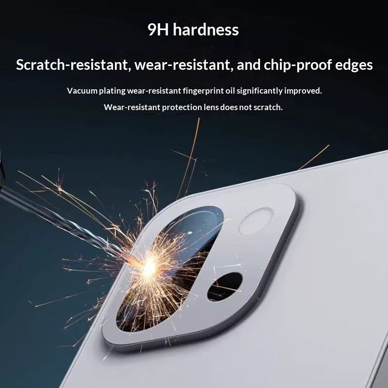 Protection d’objectif photo en verre — pose sur le module