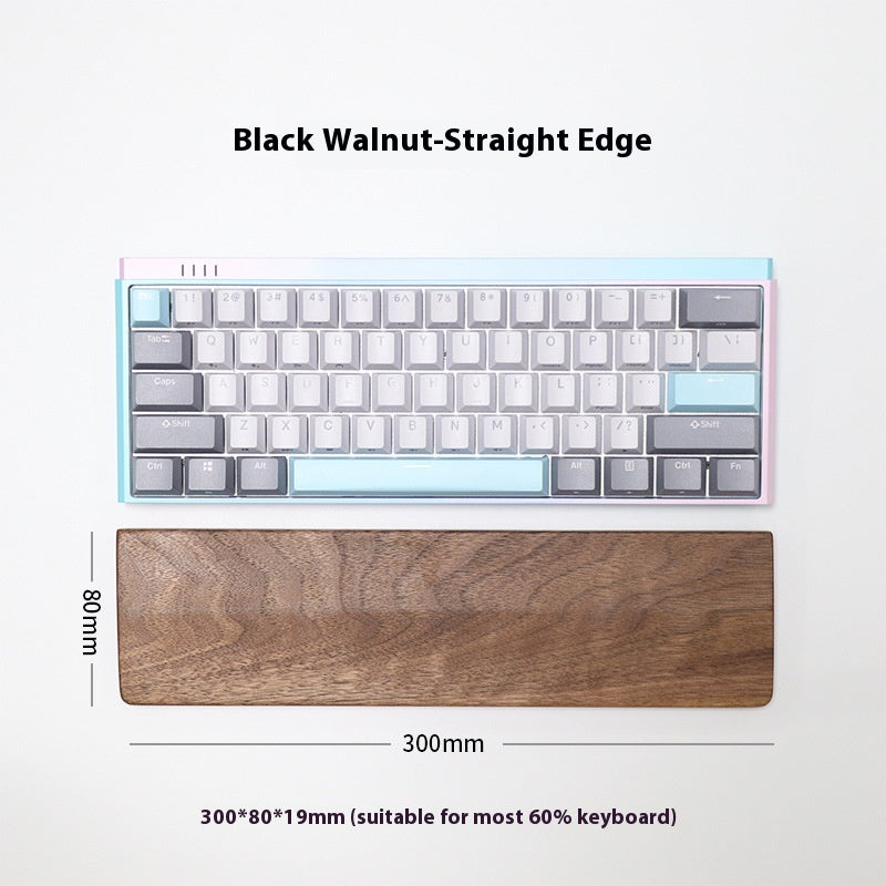 Repose-poignet en bois pour clavier et souris — coloris