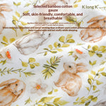 Taie d’oreiller en gaze de bambou et coton