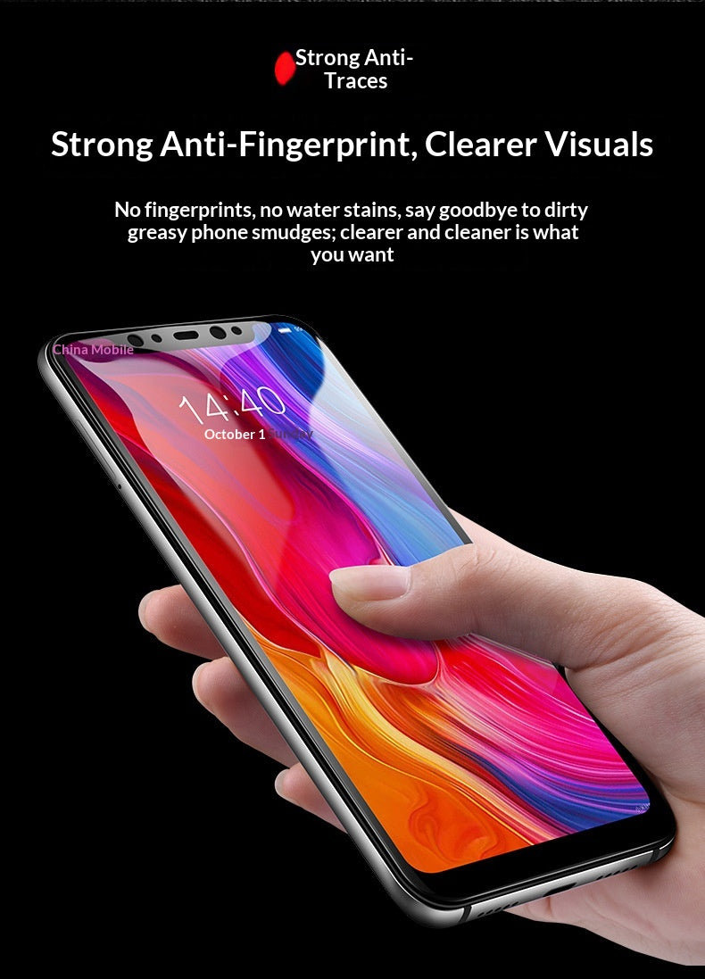 Verre trempé à bord noir pour iPhone 13, 13 Pro et 13 Pro Max