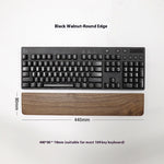 Repose-poignet en bois pour clavier et souris — coloris