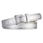 Ceinture en jean à boucle classique — coupe polyvalente