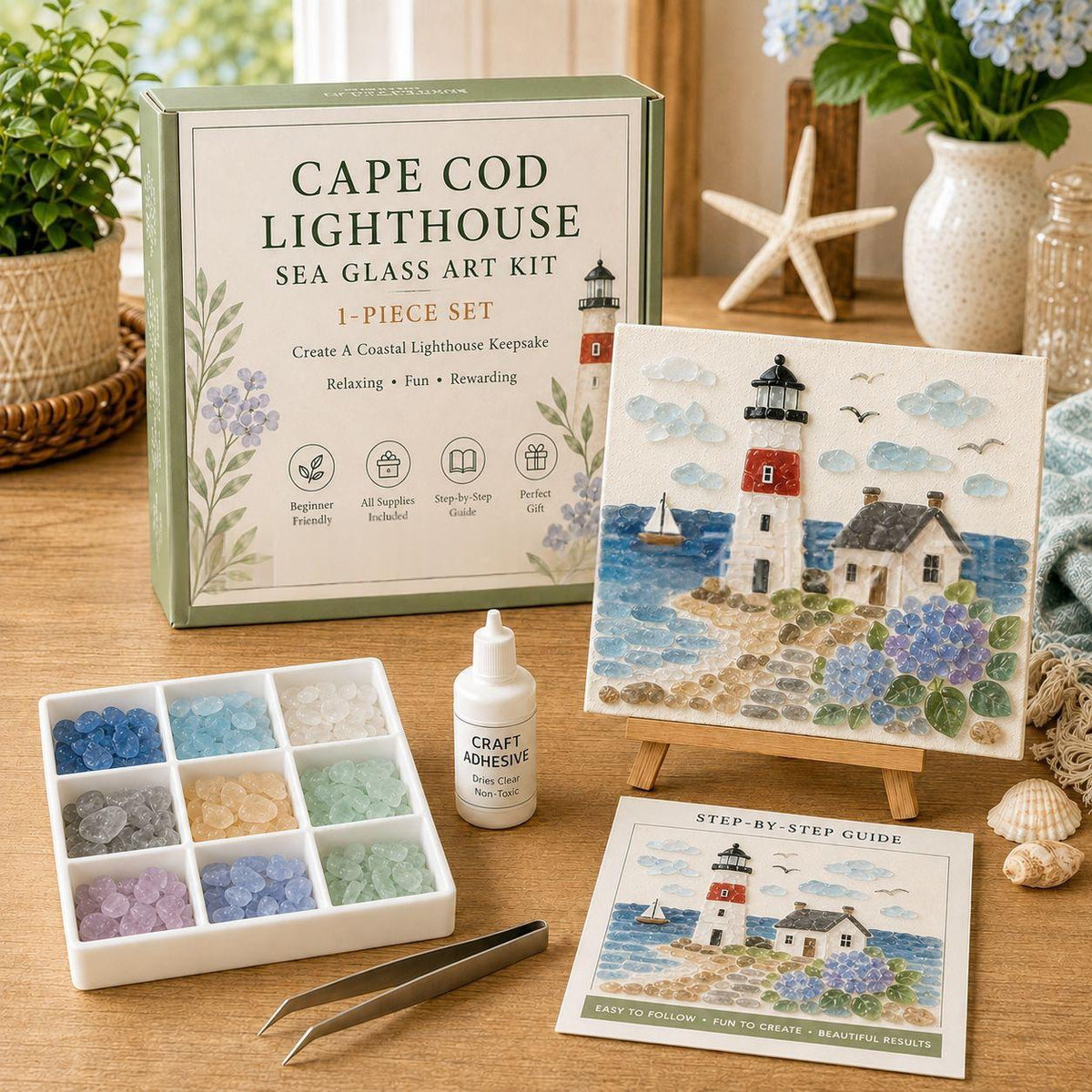 Kit de mosaïque autocollante — loisir créatif enfant et adulte
