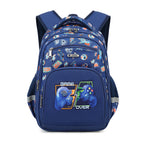 Cartable enfant léger — dos matelassé, format école — coloris