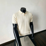 Polo homme en maille fine — ligne italienne