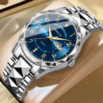 Montre homme à double calendrier et index lumineux — coloris
