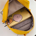 Sac à dos enfant en toile — motif dessin animé