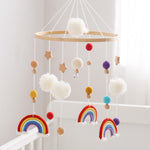 Mobile de lit style nordique — décoration de chambre de bébé