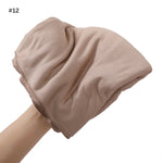 Turban en coton mercerisé grande taille — 33 coloris unis — coloris