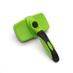 Brosse auto-nettoyante pour chien et chat — poils rétractables