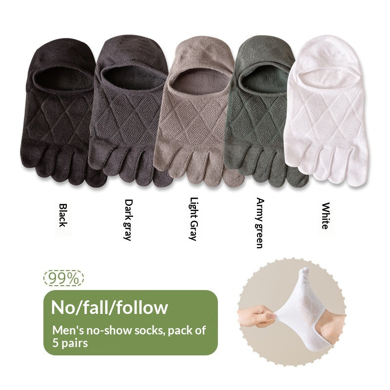 Chaussettes homme en coton fin — respirantes