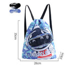 Sac de piscine enfant étanche — compartiment sec et humide s — coloris