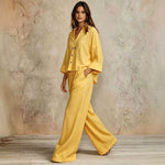 Ensemble 2 pièces — chemise ample et pantalon large