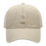 Casquette baseball en coton brodé — visière préformée