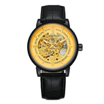 Montre mécanique à remontage manuel, cadran squelette — coloris