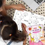Livre de coloriage animaux — tracés simples pour les petits