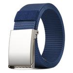 Ceinture mixte en sangle nylon, boucle à cliquet