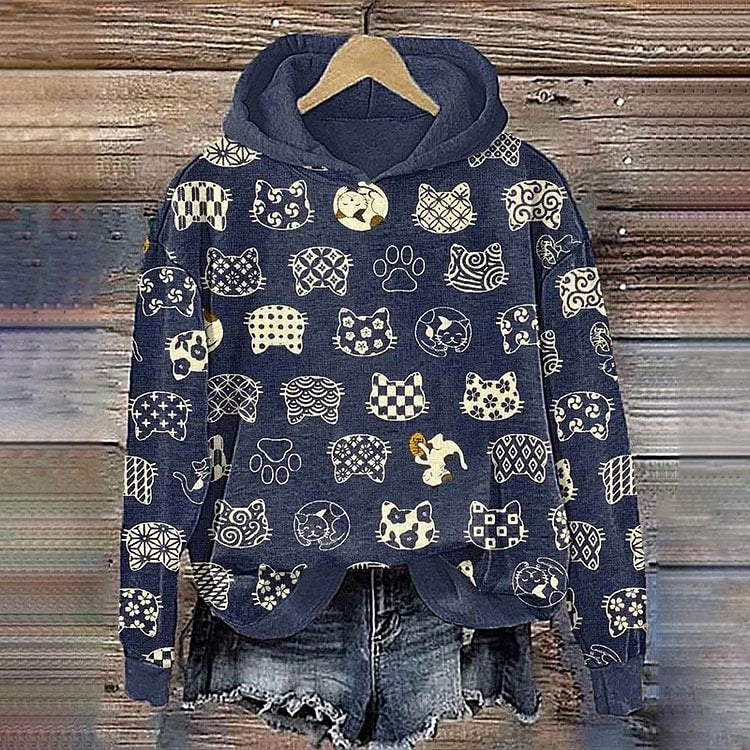 Veste légère imprimé fleurs de cerisier — coupe fluide