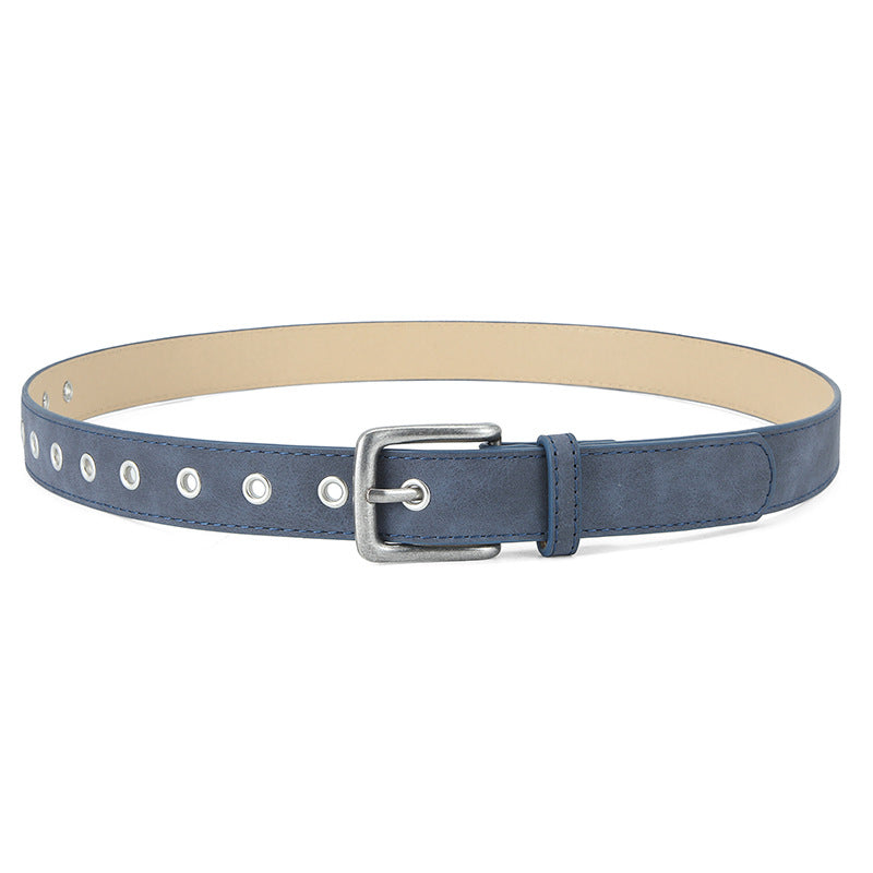 Ceinture femme mate à boucle ardillon — surface résistante — coloris