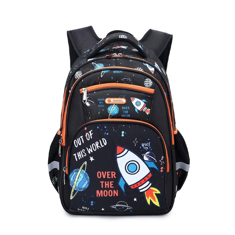 Cartable enfant léger — dos matelassé, format école — coloris