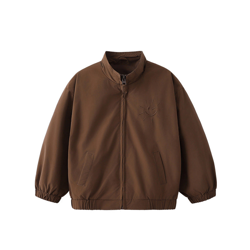 Manteau garçon automne-hiver — coupe droite