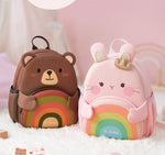 Sac à dos maternelle pour fille — format compact