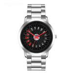 Montre homme à cadran jante ajourée
