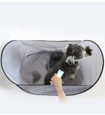Tente de toilettage pliable, ramasse les poils
