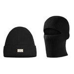 Bonnet homme en maille — noir, gris ou bleu marine