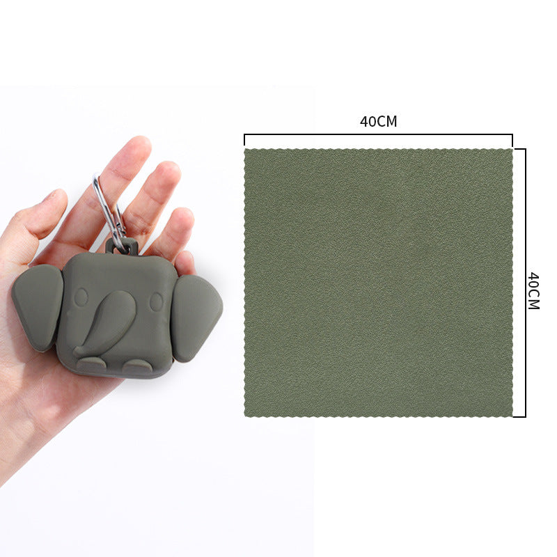 Serviette microfibre à séchage rapide — 40 × 40 ou 40 × 80 cm