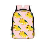 Sac à dos enfant à motif dinosaure — grande contenance — coloris