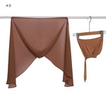 Ensemble capuche et foulard assortis — fermeture magnétique, — coloris