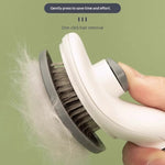Peigne démêloir pour chat — dents inox arrondies