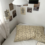 Taies d'oreiller en coton lavé — vendues par paire, 48 × 74  — coloris