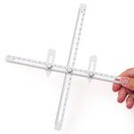 Compas de mesure pour poterie — diamètre et profondeur d’un bol ou d’un vase