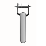 Peigne démêloir double face pour poils longs — coloris