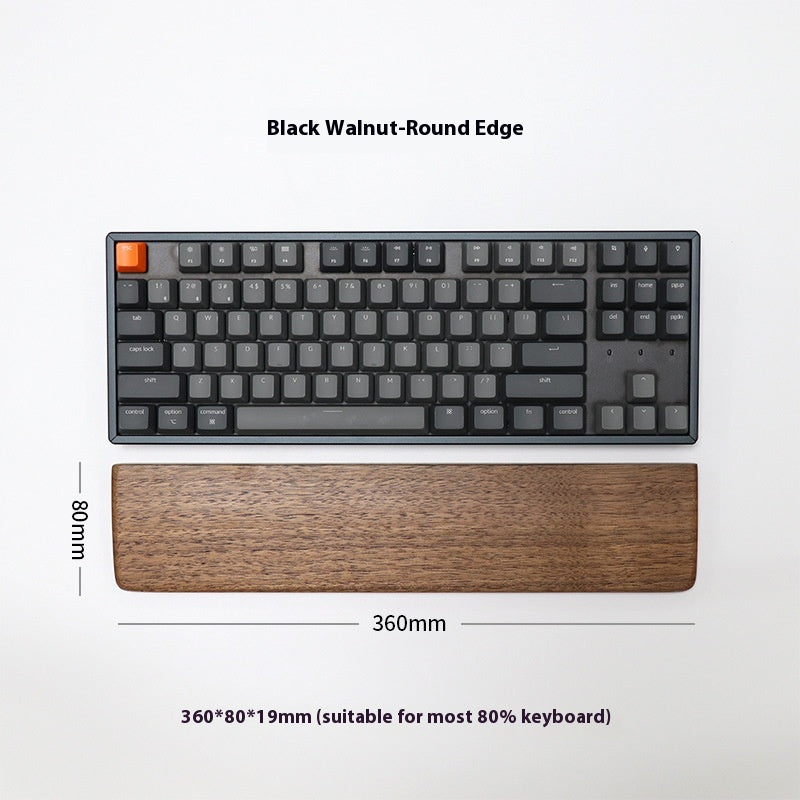 Repose-poignet en bois pour clavier et souris — coloris