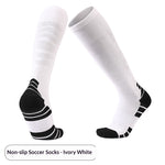 Chaussettes de sport hautes à bouclette — tige longue