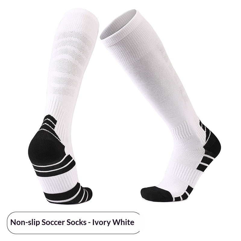 Chaussettes de sport hautes à bouclette — tige longue