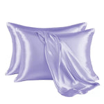 Taie d’oreiller en satin, toucher soyeux — coloris