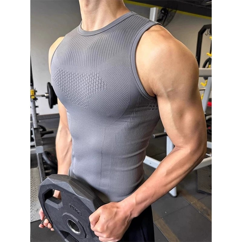 Débardeur de sport homme — dos échancré