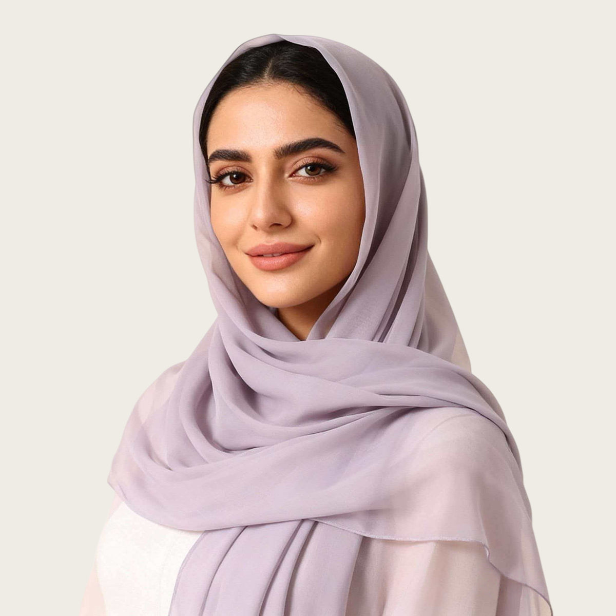 Écharpe en velours de mousseline 70 × 180 cm — 16 coloris un — coloris