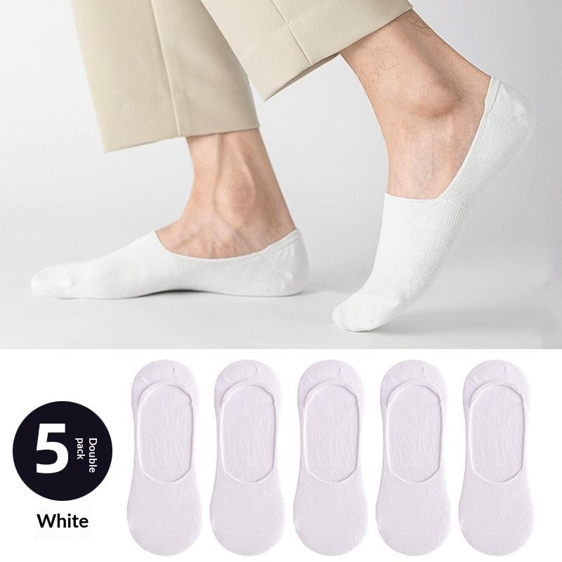 Socquettes basses en coton — invisibles en chaussure