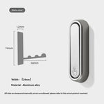Patère murale en aluminium, ligne scandinave — coloris