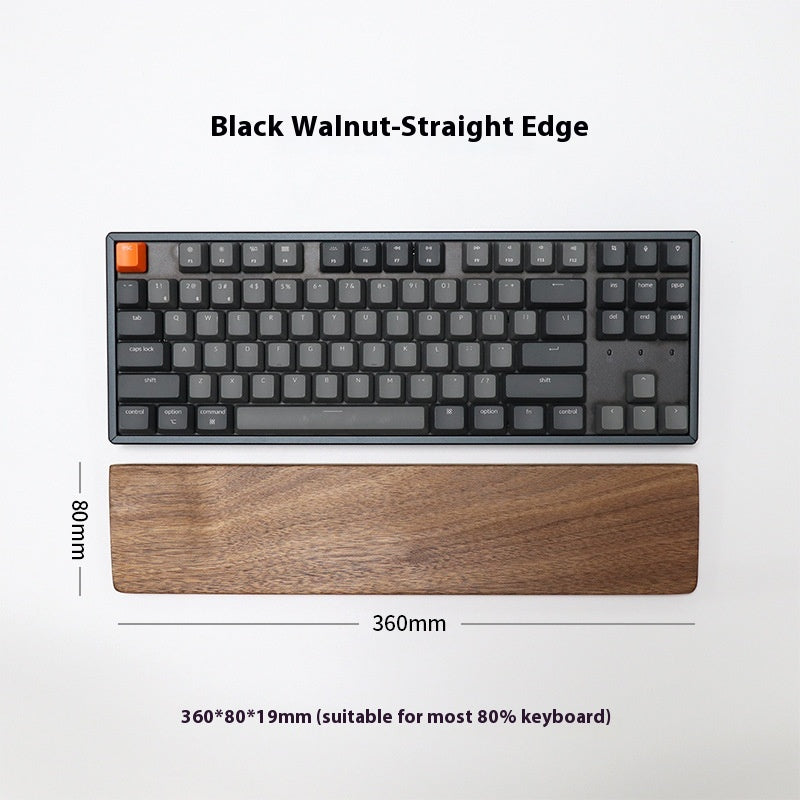 Repose-poignet en bois pour clavier et souris — coloris